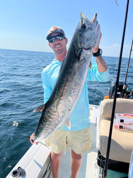 CAPT. CHARLIE with SOUTHERN SUN FISHING CHARTERS